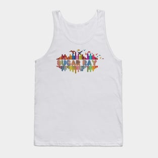 Tone Color Wave With Name-Sugar Ray Tank Top